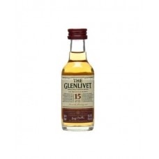 Glenlivet 15 Years Single Malt Scotch Whisky (Minibottle)