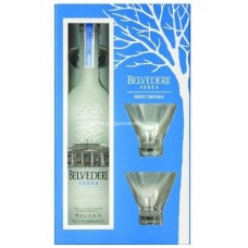 Belvedere Vodka 雪樹伏特加 - 原味 (雙杯限定版)