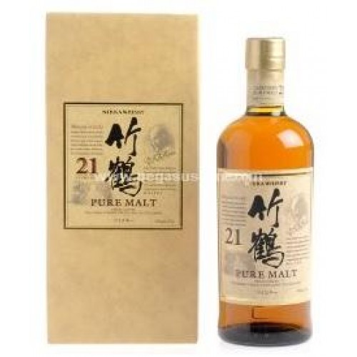 日本純麥威士忌- 竹鶴21年(有盒)